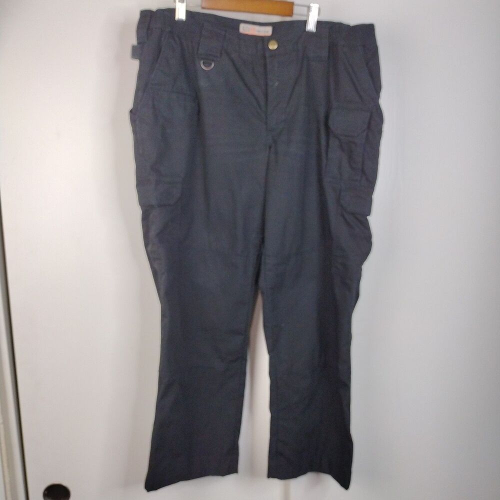 511 Tactical Women Taclite Pro Ripstop Pant Sz 18 Black Utility Cago Style 64360